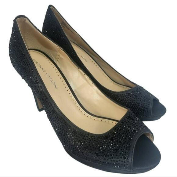 Adrienne Vittadini Gervin Pumps Black 9.5 - Picture 4 of 7